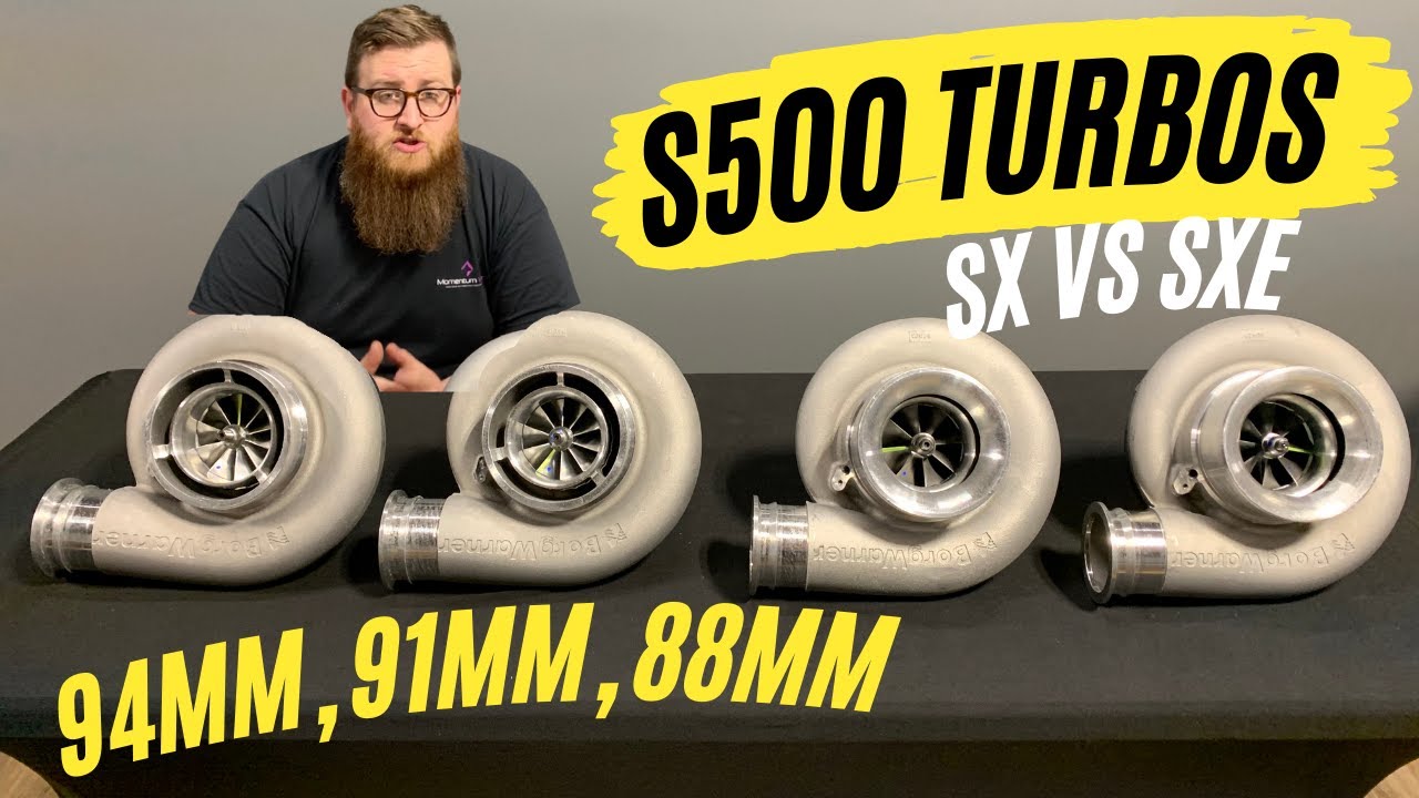 HUGE BorgWarner S500 Turbo | 94MM, 91MM, 88MM, S500SX | S500SX-E