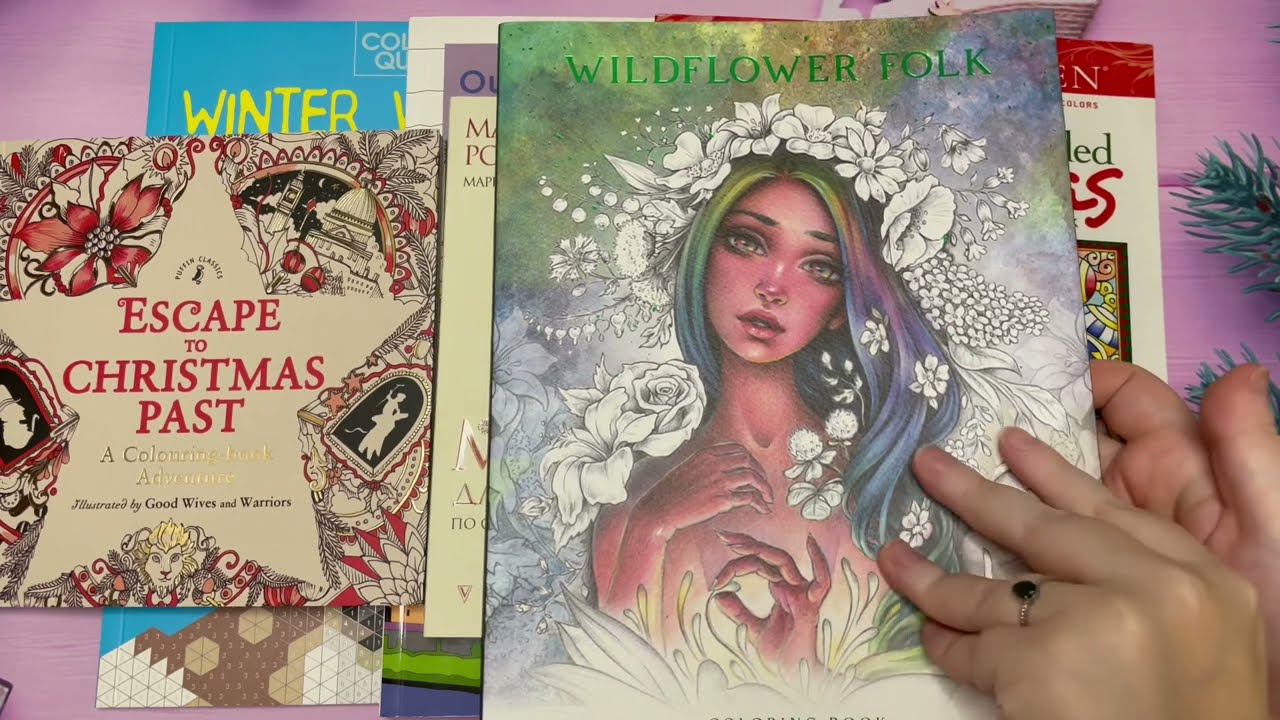 НАЧИНАЕМ НОВЫЕ РАСКРАСКИ ВМЕСТЕ С @anna_hobby_coloring САМОЕ ЛЕГКОЕ НАЧИНАНИЕ