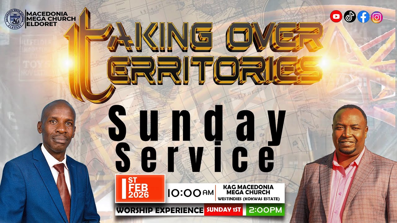 TAKING OVER TERRITORIES| SUNDAY SERVICE | BISHOP JOSEPH MUYA