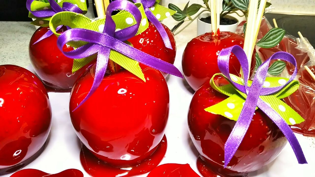 Καραμελωμένα Μήλα!!!!🍎🍎🍎🍏🍏🍏
