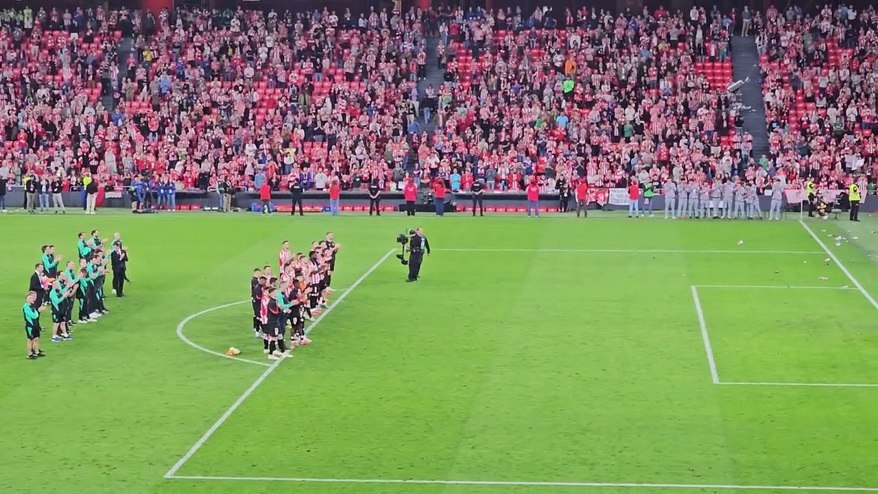 Oscar de Marcos retirement - Athletic Bilbao 25.05.2025