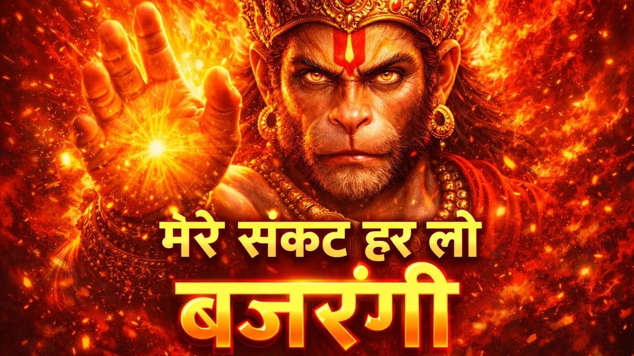 🚩मेरे संकट हर लो बजरंगी 🙏 | Powerful Hanuman Bhajan 2026 | Sankat Mochan Hanuman Ji Ke Bhajan 🚩