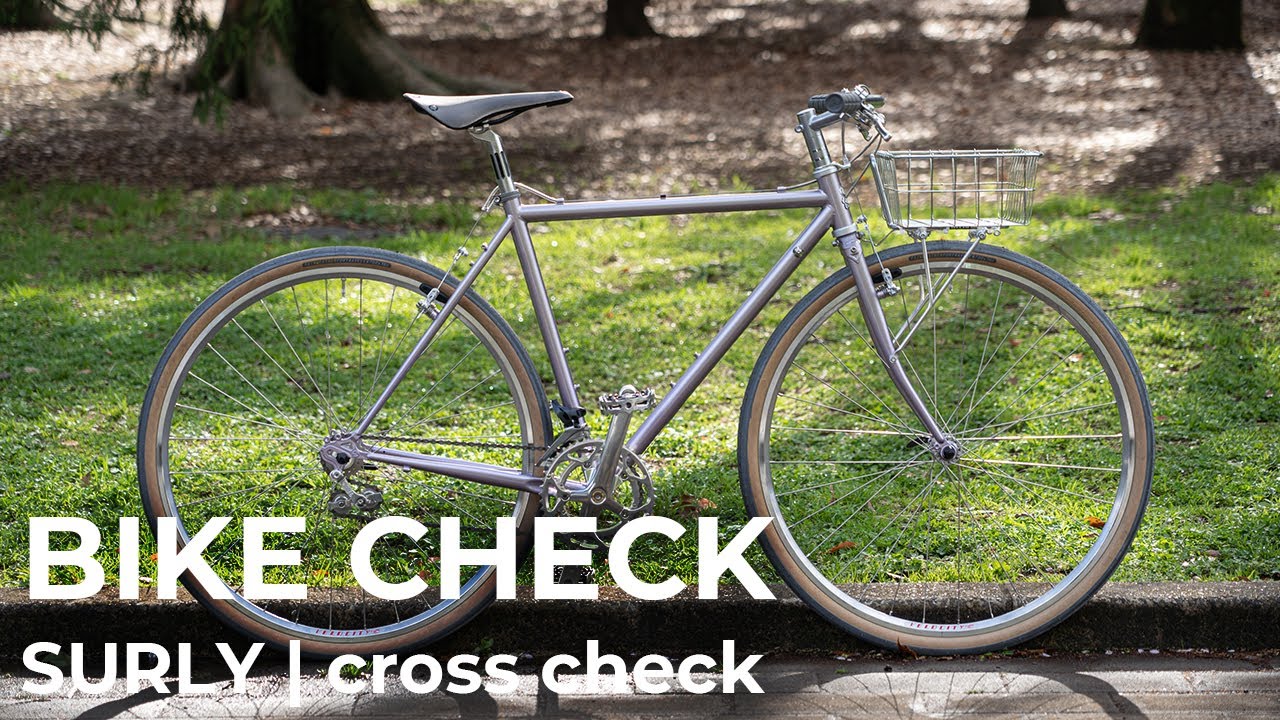 【BIKE CHECK】SURLY cross checkーPAUL melvinでフロントダブルー
