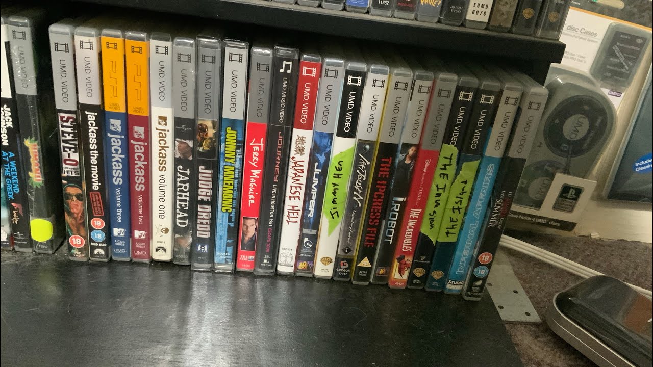 PSP umd movie collection update