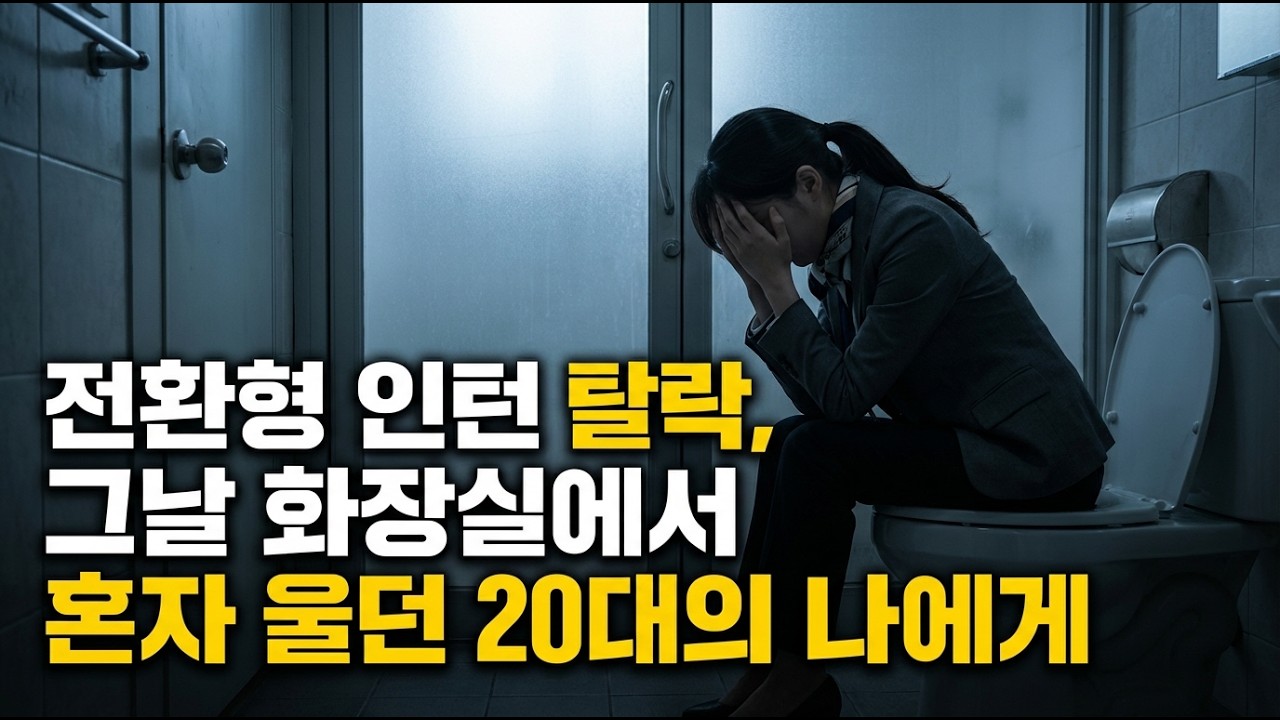 정규직 전환 탈락, 그날 화장실에서 울며 깨달은 것