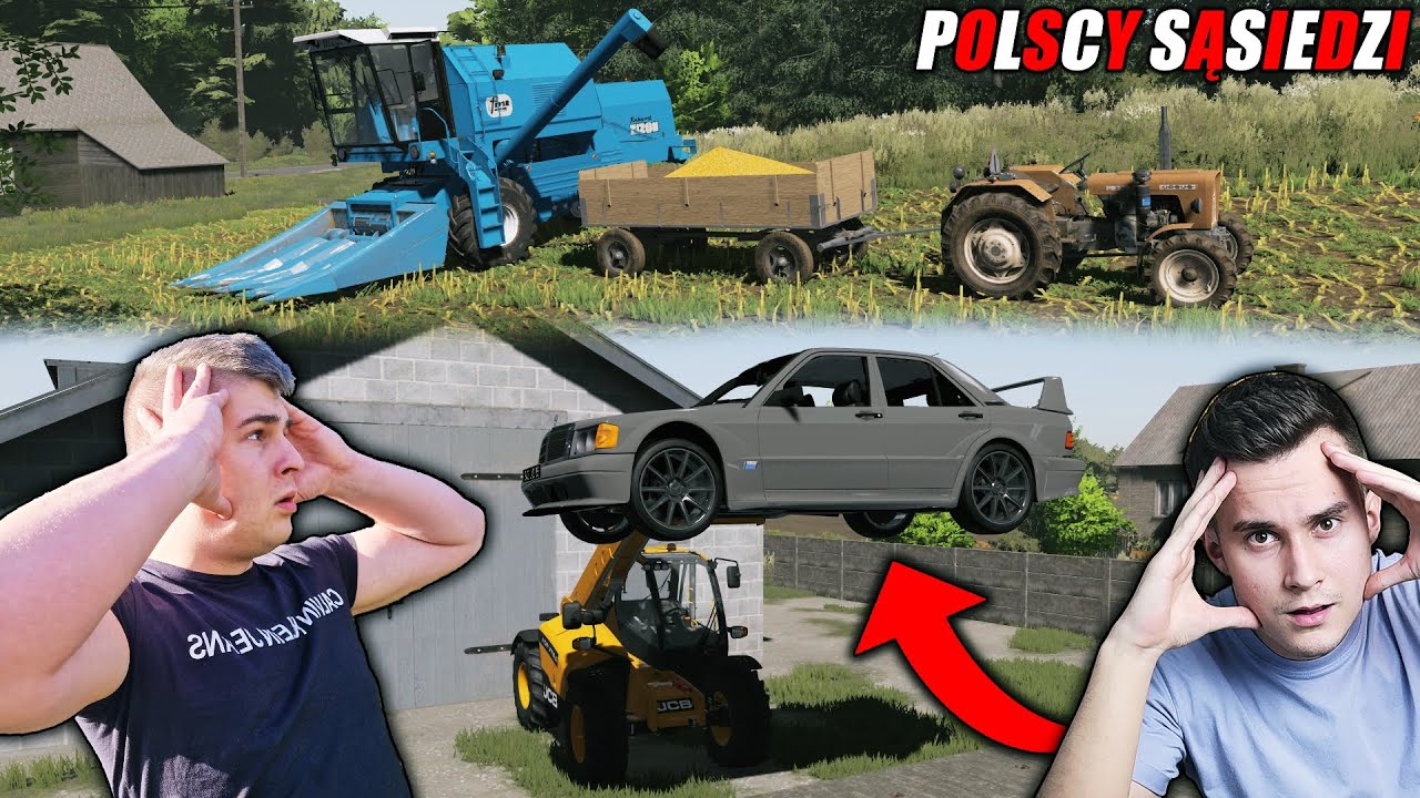 REAKCJA KOLIZA NA MOJE NOWE AUTO😱 ZAZDROŚĆ SĄSIADA = SPOWODOWANIE WYPADKU❗😭┃POLSCY SĄSIEDZI S2┃354