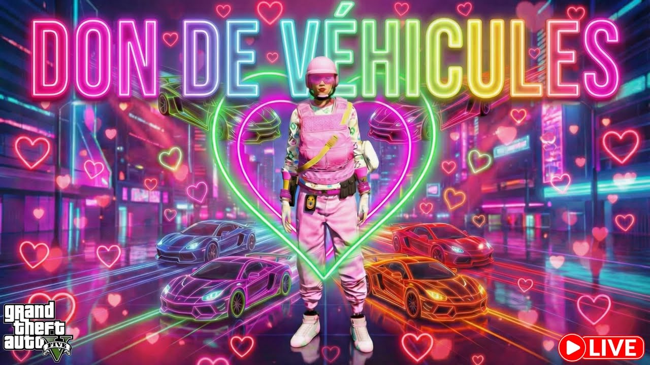 🔴LIVE PS5🔴 DON DE VÉHICULES 🎮GTA 5 ONLINE 🎮
