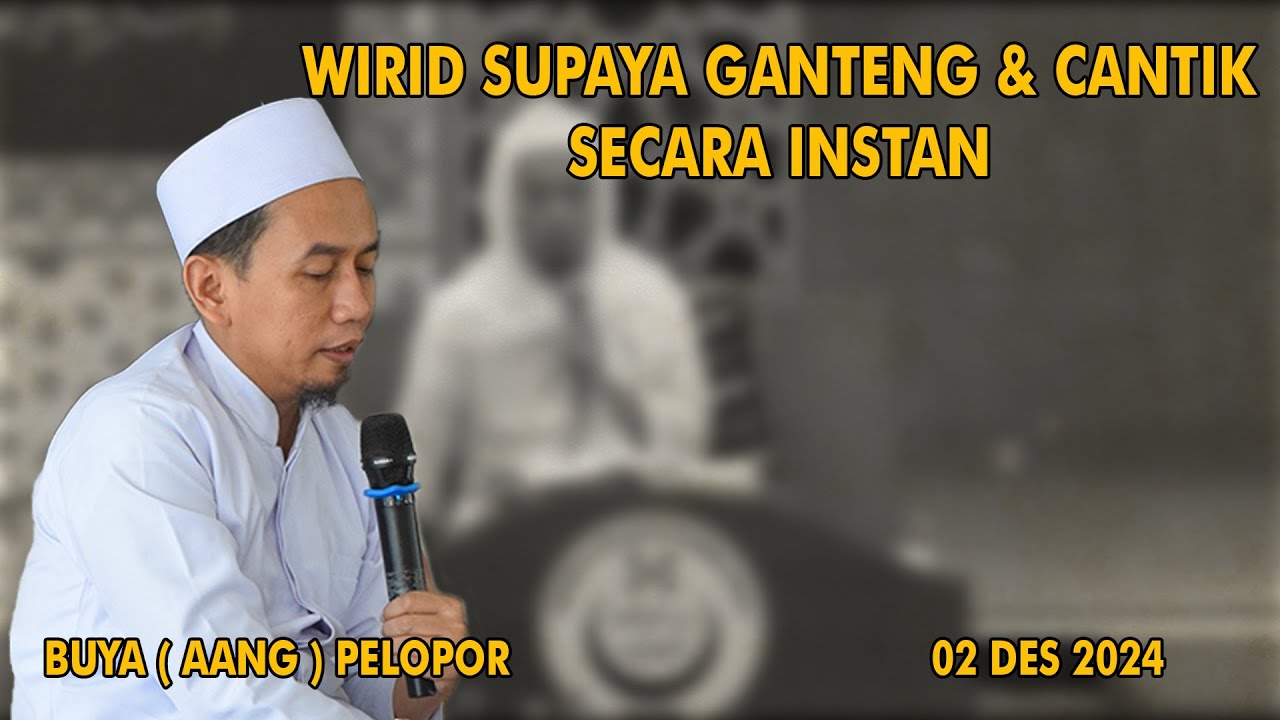 WIRID SUPAYA GANTENG DAN CANTIK SECARA INSTAN || BUAY ( AANG ) PELOPOR