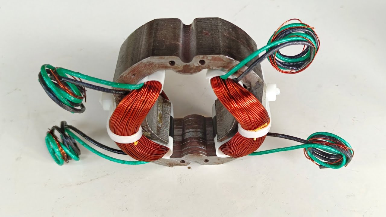 550 watts Panasonic mixi field coil winding and connection with diagram|Mixi field coil winding
