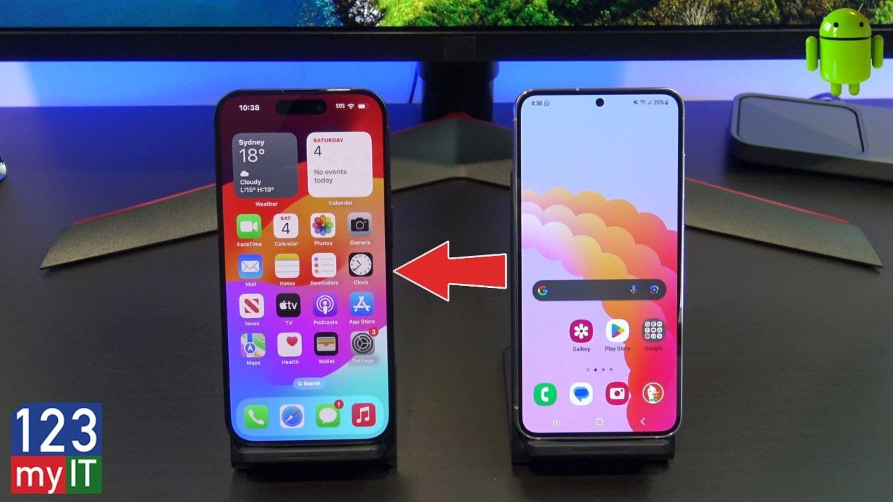 Transfer Data Android to iPhone 15 Pro in 2023