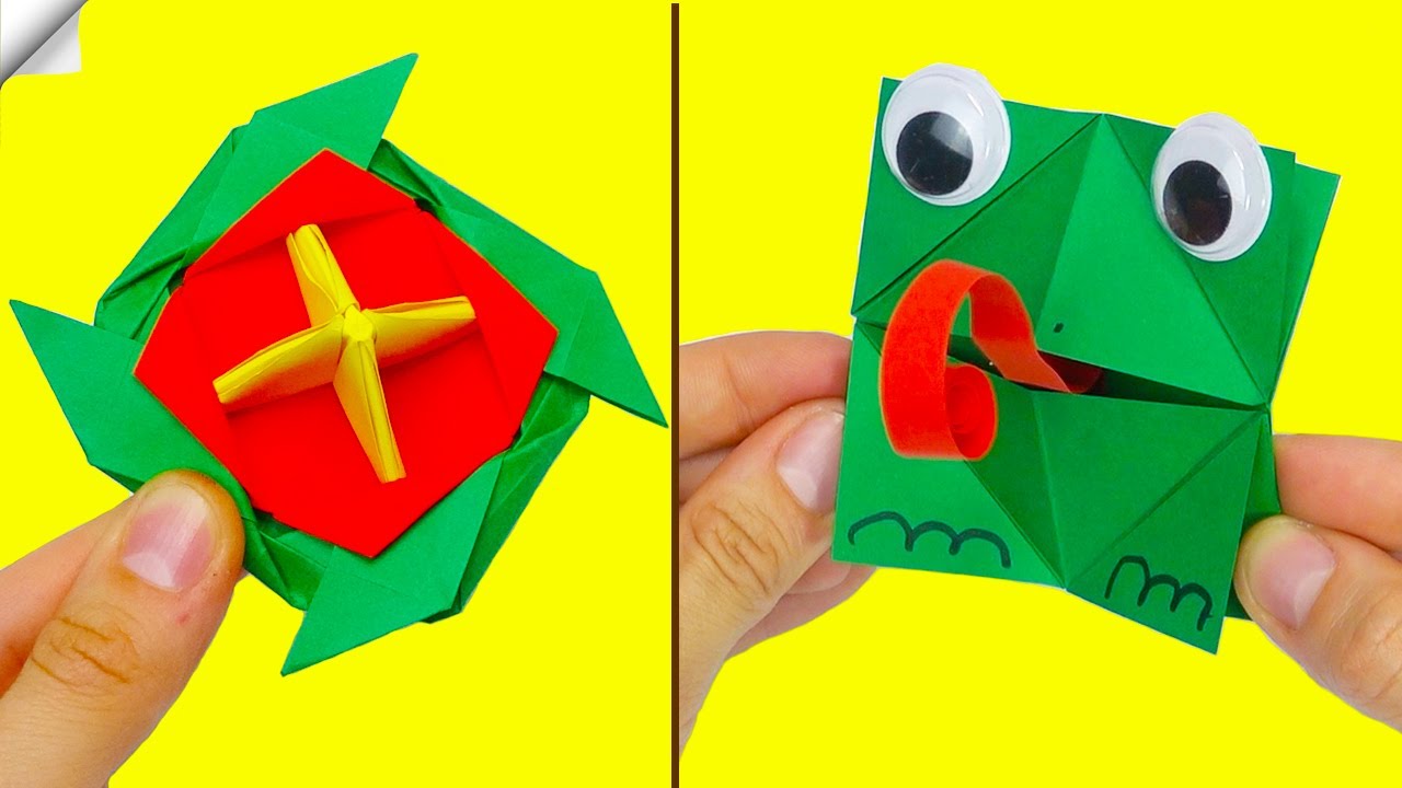 6 DIY paper crafts | Moving paper TOYS | Easy paper crafts