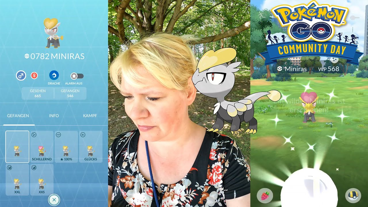 Shiny Miniras CDay Auswertung I Pokémon GO deutsch Berlin #1273