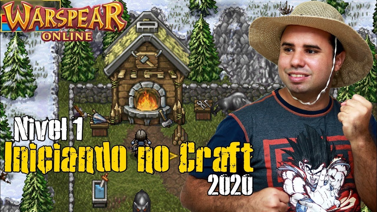 Warspear Online - Iniciando Craft do 0 (Como Fazer Craft no Começo 2020) Dicas & Up+Rapido