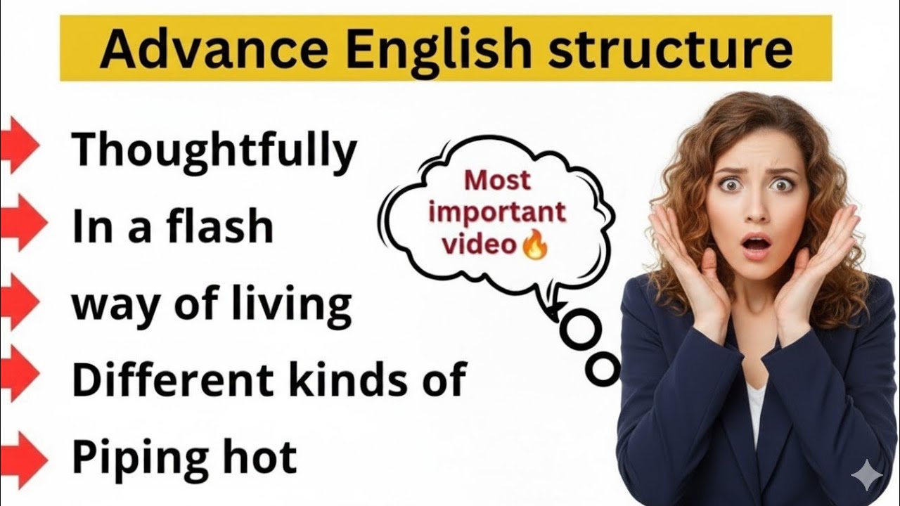 रोजी-रोटी, रहन-सहन, गरमा-गरम, टेढ़ा-मेढ़ा - How to say in English | Advanced English Structures