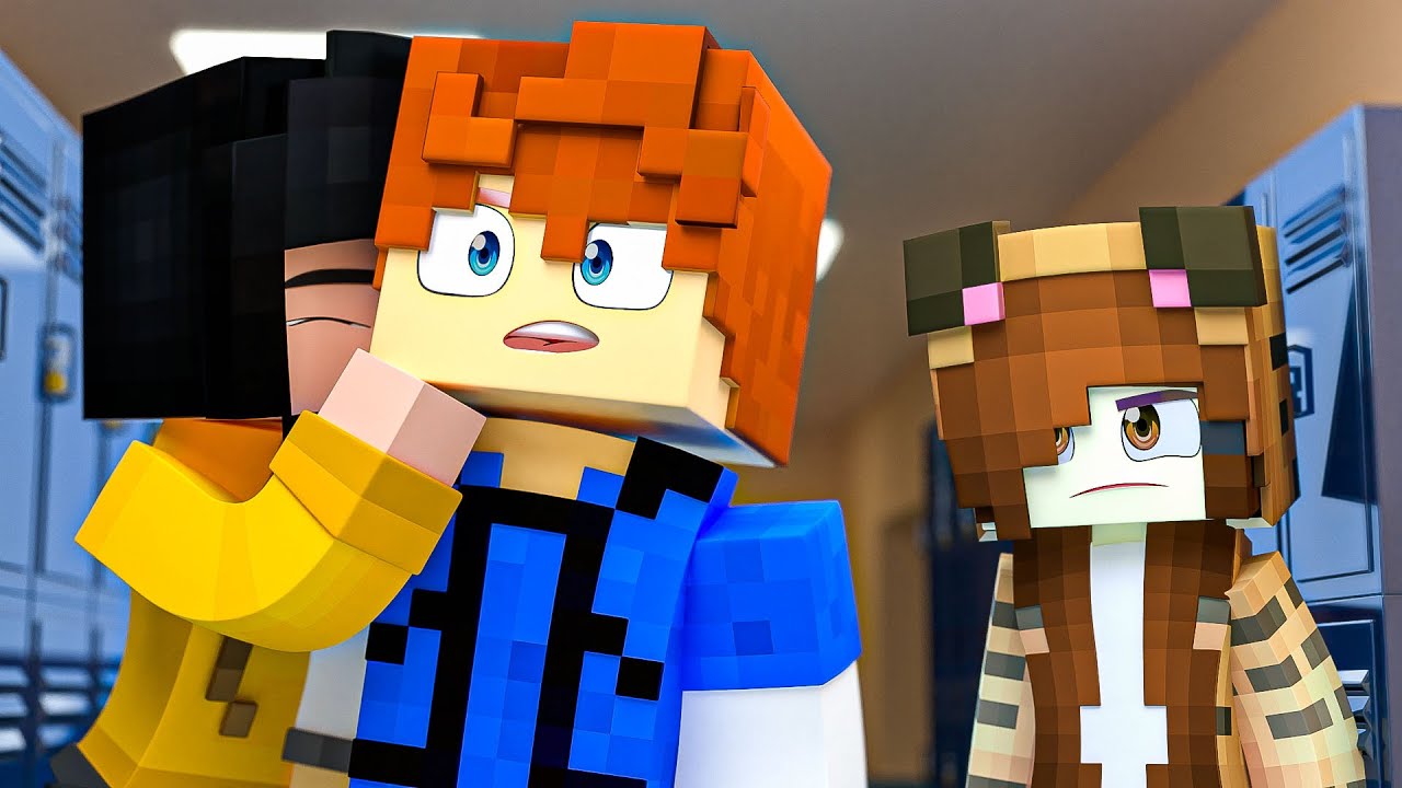 Minecraft Academy - Making my GIRLFRIEND JEALOUS !?