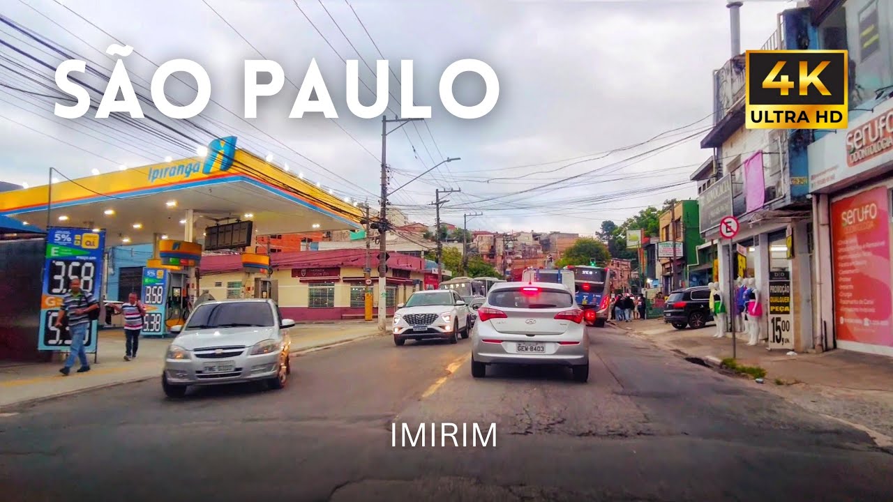 Imirim, Vila Nova Cachoeirinha, Almanara e Vila Penteado | São Paulo 4K