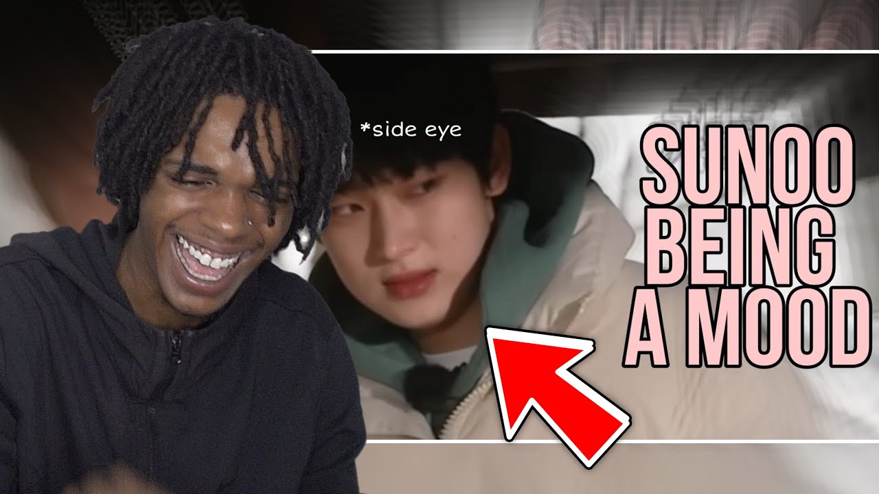 SUNOO BEING A WHOLE MOOD FOR 10 MINUTES STRAIGHT REACTION