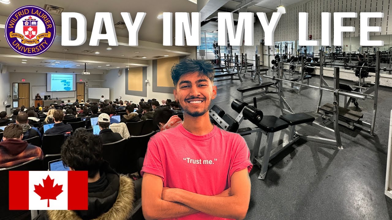 DAY IN MY LIFE AT WILFRID LAURIER UNIVERSITY | WATERLOO, CANADA