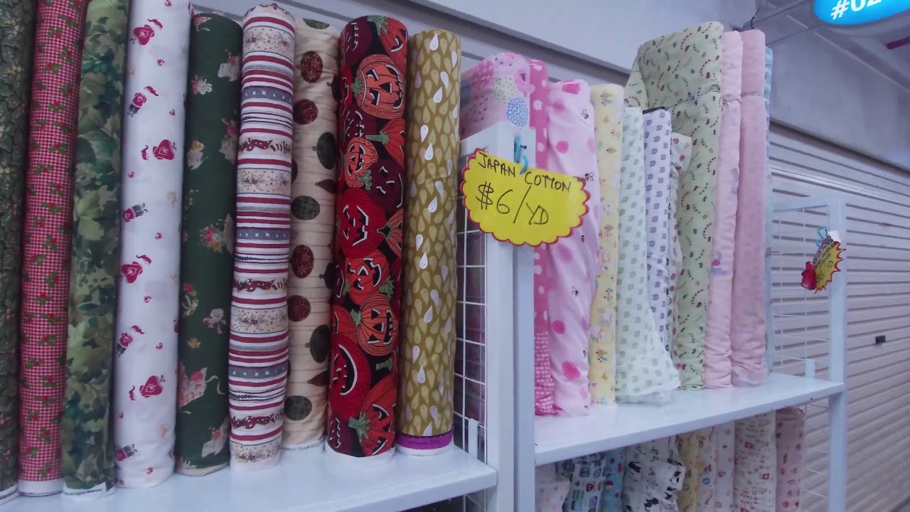 Best Place for Fabric Shopping | Fabric Stores in Chinatown Singapore