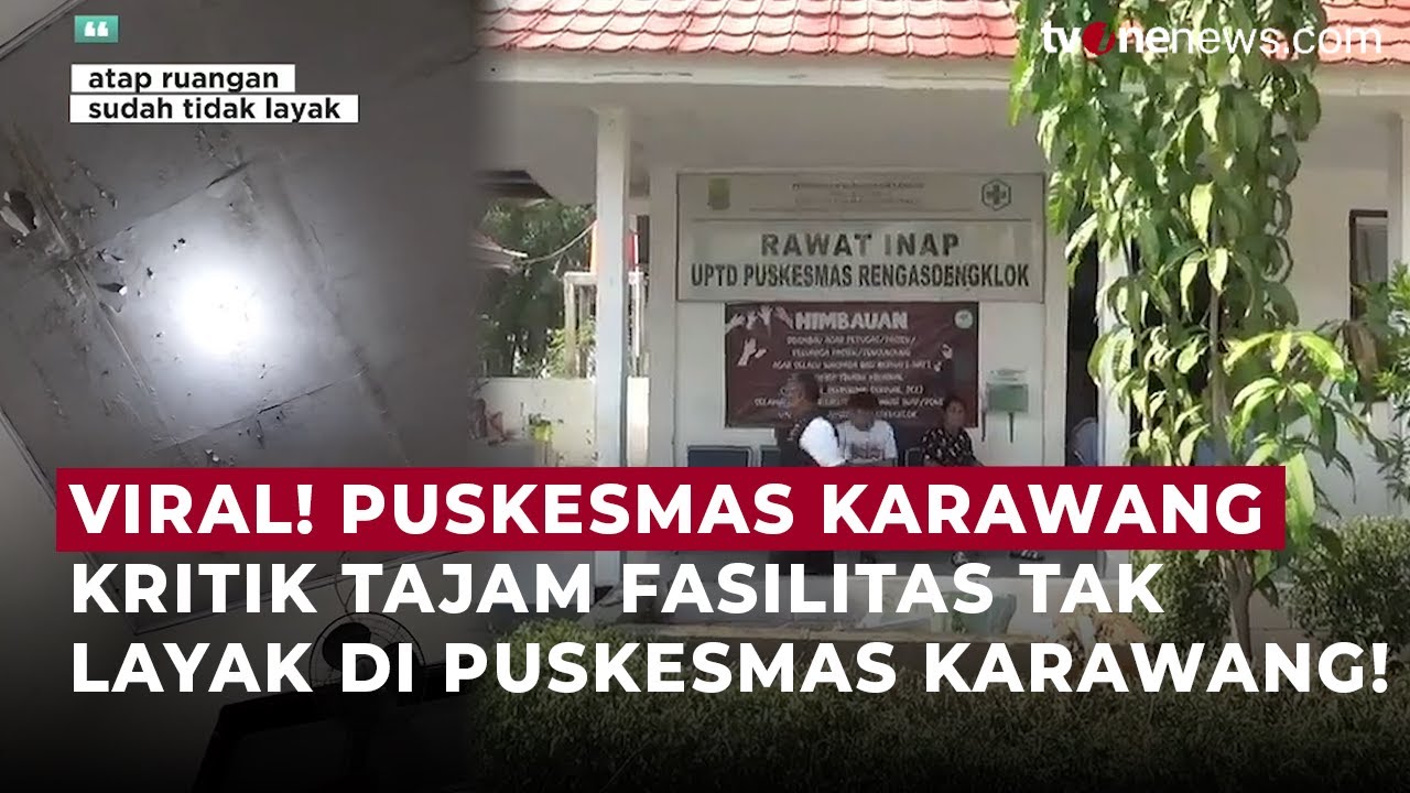 Viral! Puskesmas Karawang Kotor & Tak Layak, Pihak Puskesmas Akhirnya Buka Suara | OneNews Update