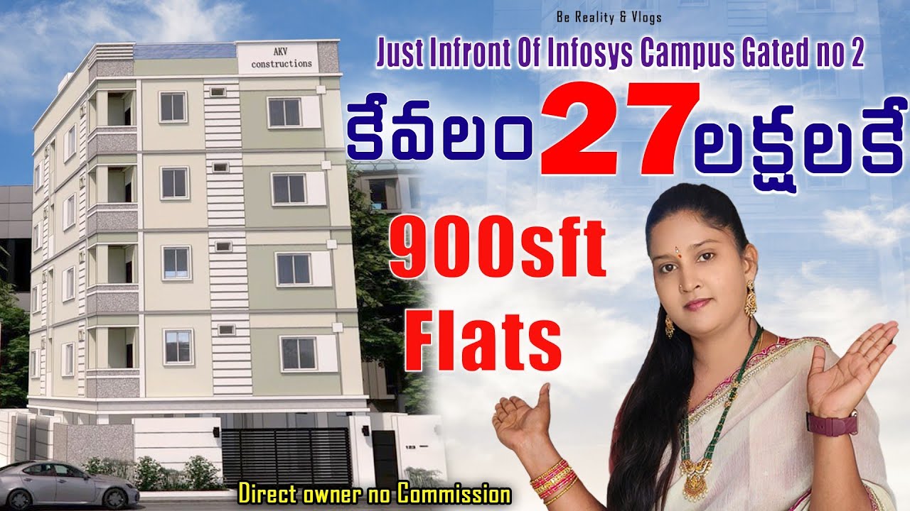 Pocharamm 27 Lakhs Apartments