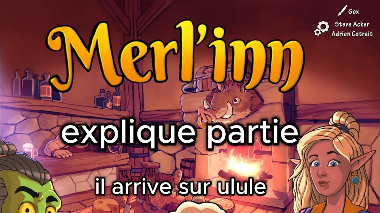 EXPLIQUE PARTIE Merl'inn , il arrive sur ulule le 18 f&eacute;vrier 2026