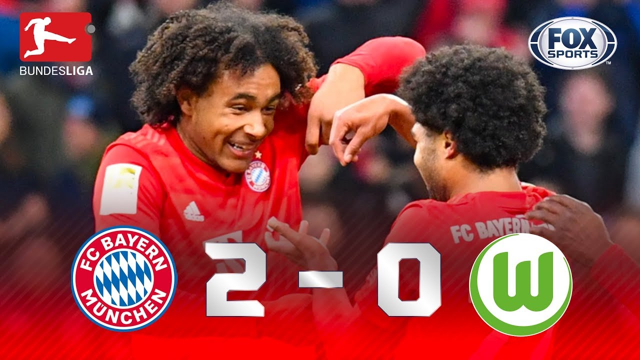 Bayern Múnich - Wolfsburgo [2-0] | GOLES | Jornada 17 | Bundesliga