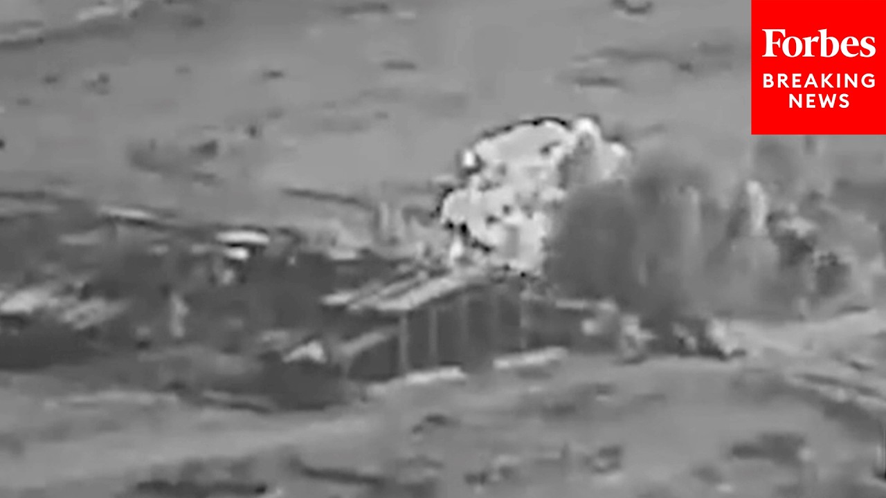 JUST IN: CENTCOM Releases Footage From 13th Consecutive Night Of Strikes On Iran
