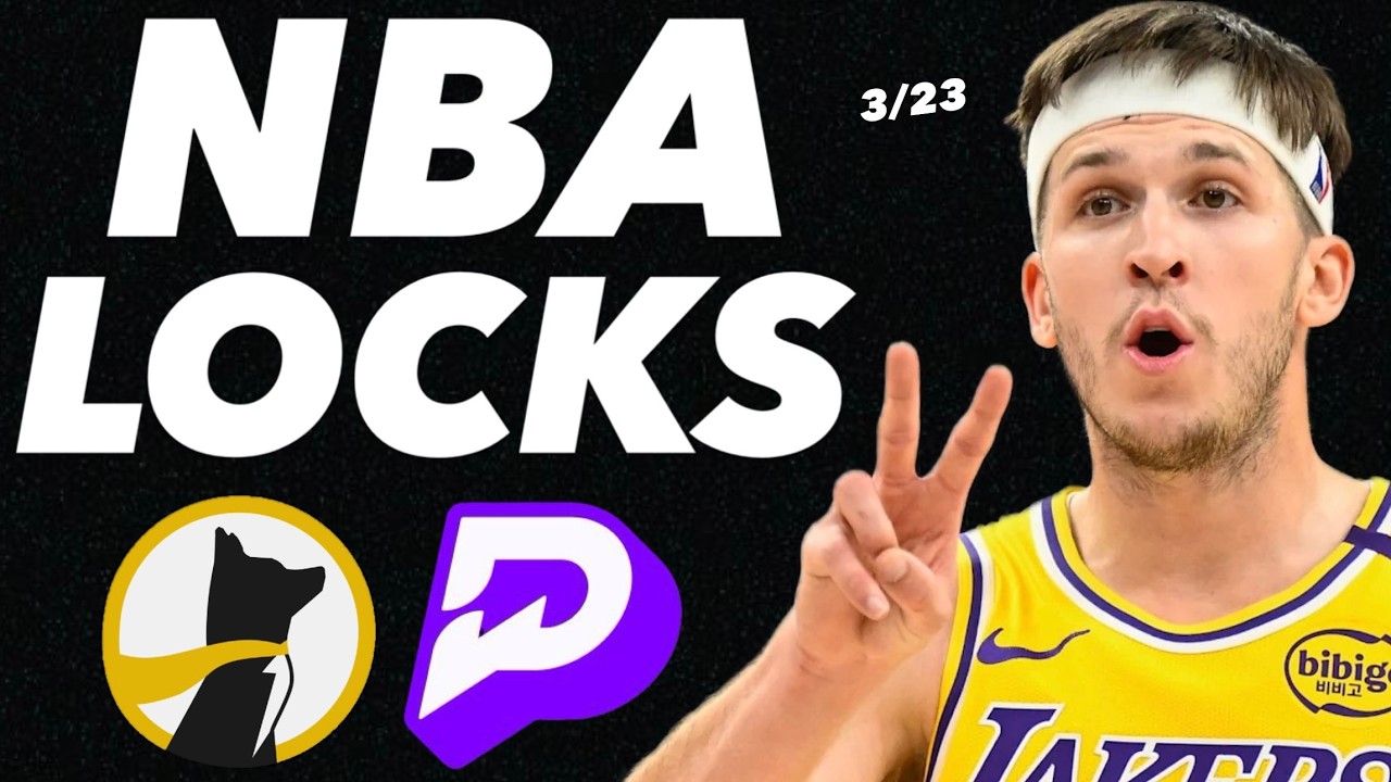 PRIZEPICKS NBA MONDAY 3/23/26 - FREE PICKS!!!  (NBA RUN!!!) - BEST PLAYER PROPS - NBA TODAY