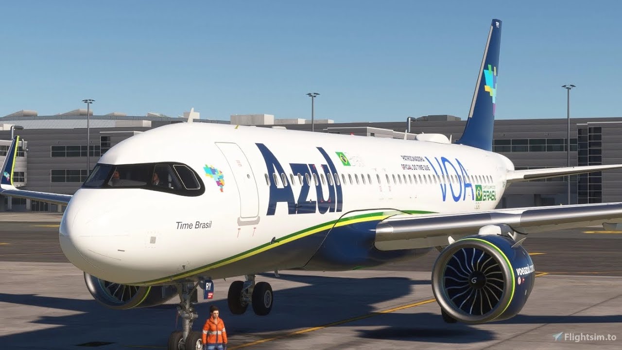 Flying from Campinas to Salvador - Brazil
