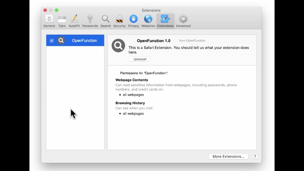 How to remove OpenFunction - potentially unwanted application using Combo Cleaner?