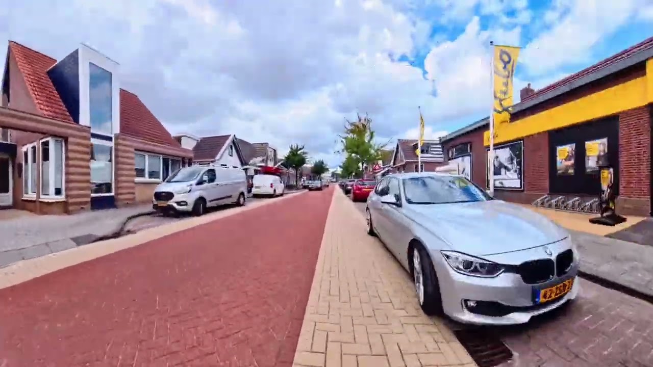 [1080P] Fietstocht Tjeukemeer | Relaxing Virtual Bike Ride and Music 1 Hour