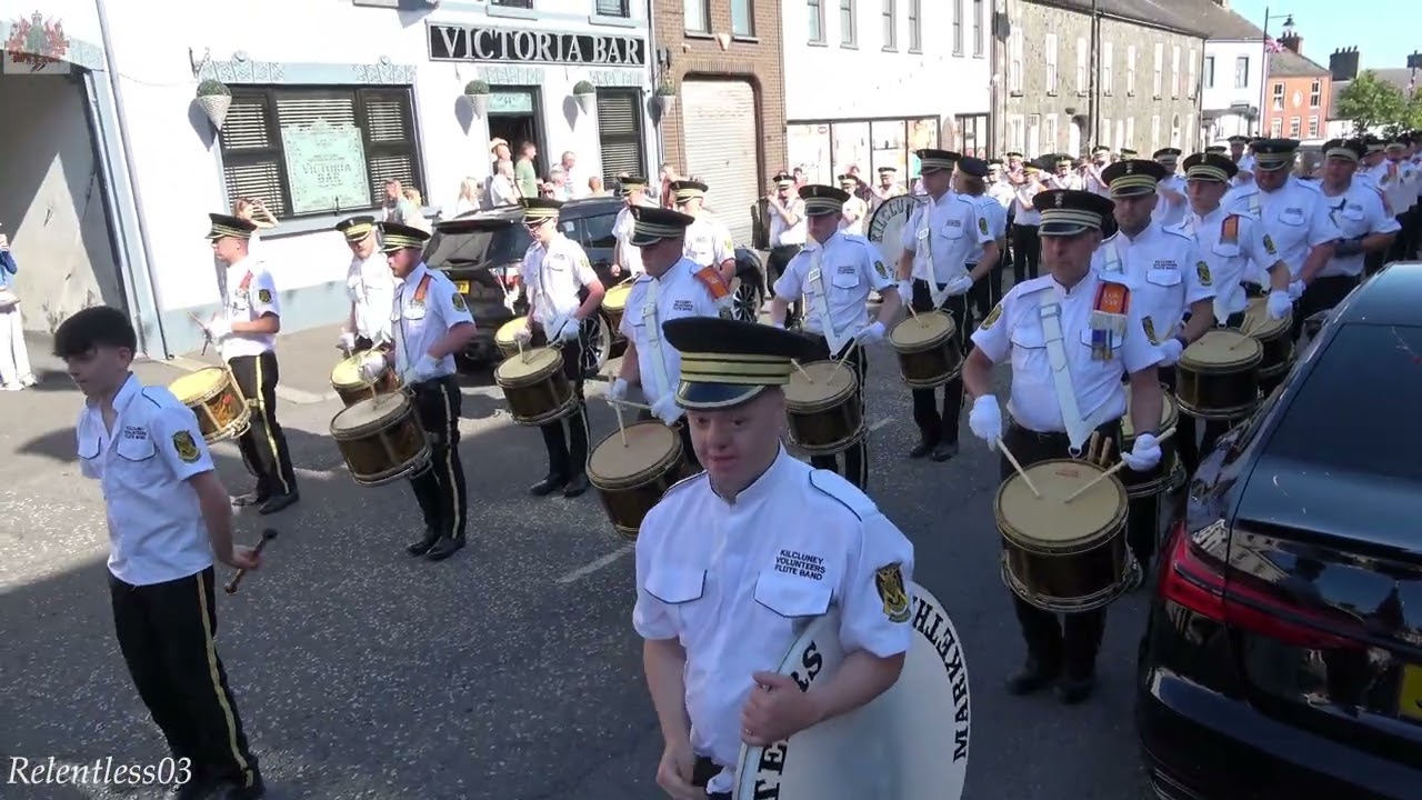 Kilcluney Volunteers (No.3) @ 12th Day ~ Markethill District Evening Parade ~ 12/07/25 (4K)