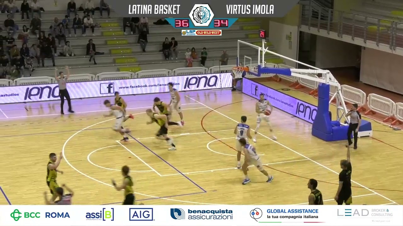 Highlights Giornata 9 - Benacquista Latina - Virtus Imola - 2 novembre 2025