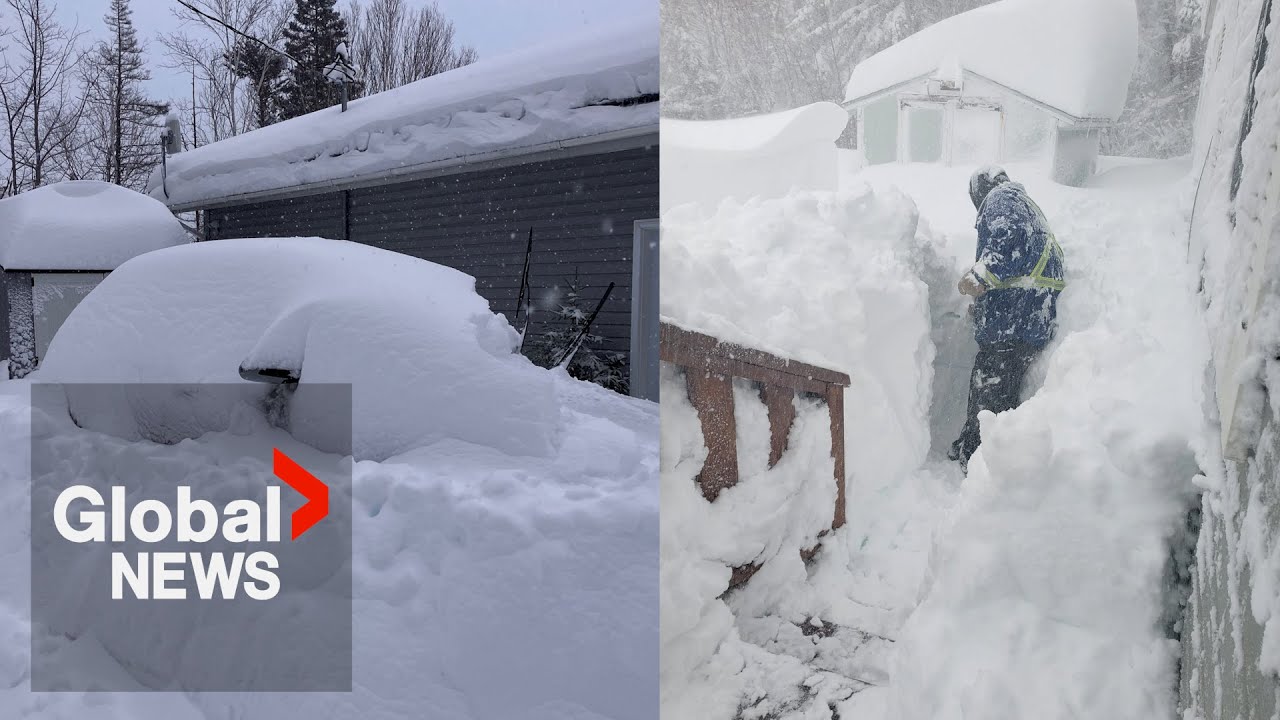 Nova Scotia storm: People dig out of one of the heaviest snowfalls in decades