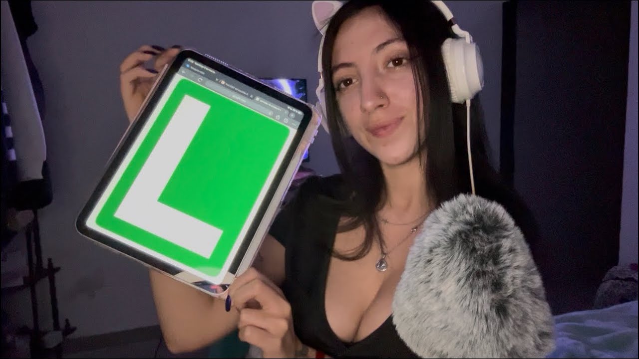 ASMR estudiando para el carnet de conducir🚘