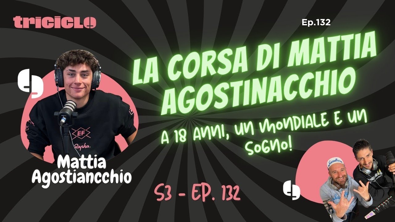 18 anni, un mondiale e un sogno: la corsa di Mattia Agostinacchio