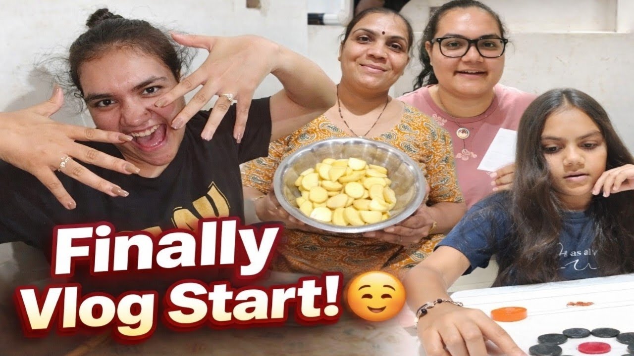 “Aaje Vlog Ma Badhu Thayu 😭 | Papa Problem, Mummy Tension & Fun Night” |Meha Surani Vlogs||