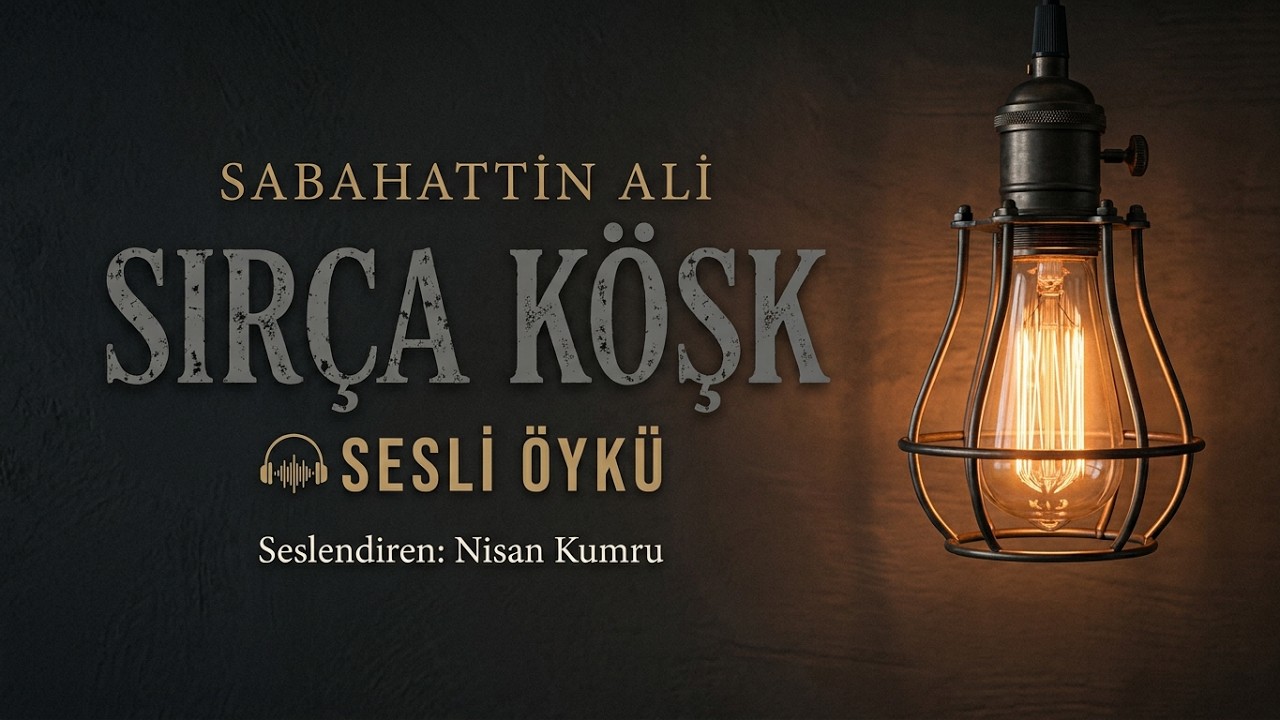 SIRÇA KÖŞK | SABAHATTİN ALİ (Seslendiren: Nisan Kumru)