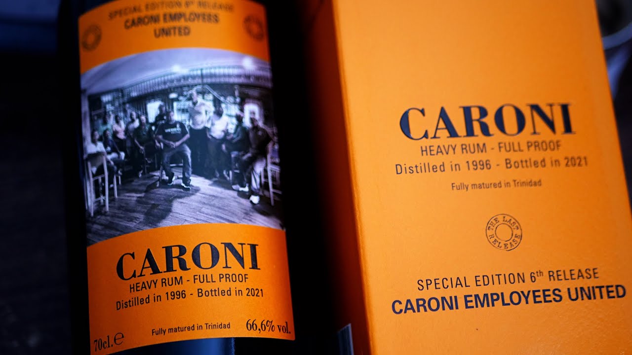 CARONI 25 ans 1996 : Rhum Dégustation N°73 (Employees United)
