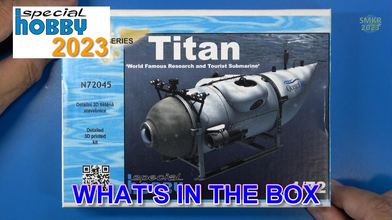 Special Hobby Ocean Gate's Titan Submersible Model Kit Review