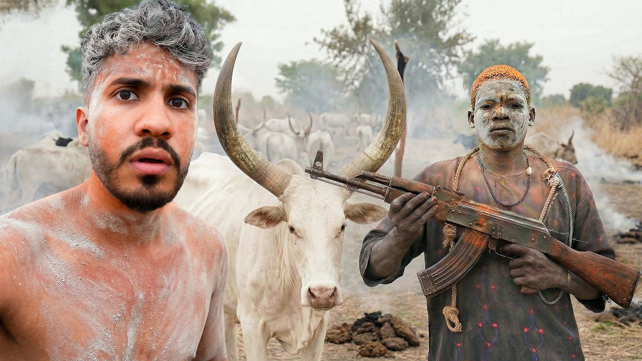 Pas&eacute; 24 horas con la TRIBU m&aacute;s PRIMITIVA en SUD&Aacute;N DEL SUR: Los Mundari 🇸🇸