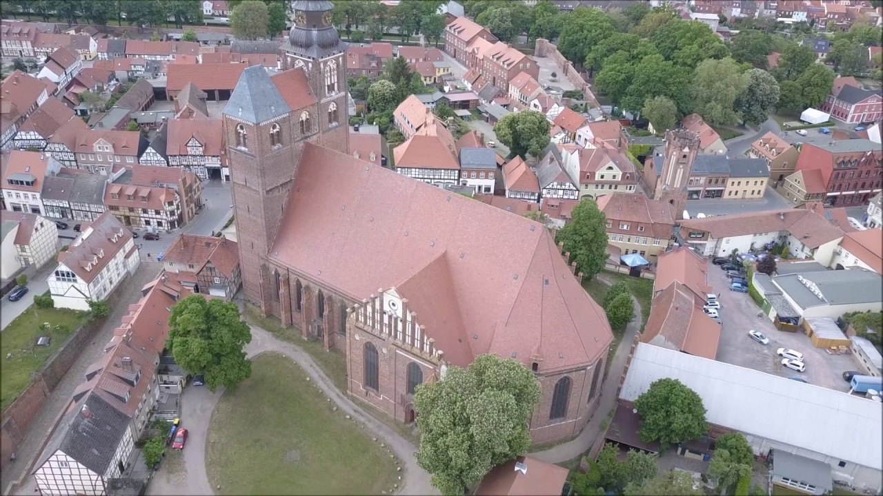 Tangermünde von Oben