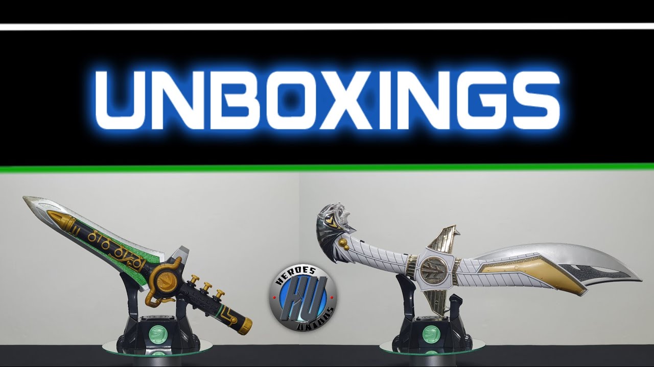 DAGA DRAGÓN Y ESPADA SABA POWER RANGERS UNBOXING