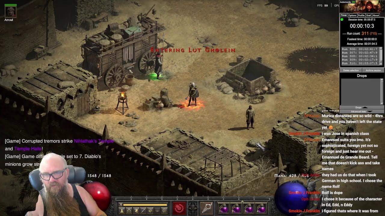 D2R: The road to 500 maggot lair runs!
