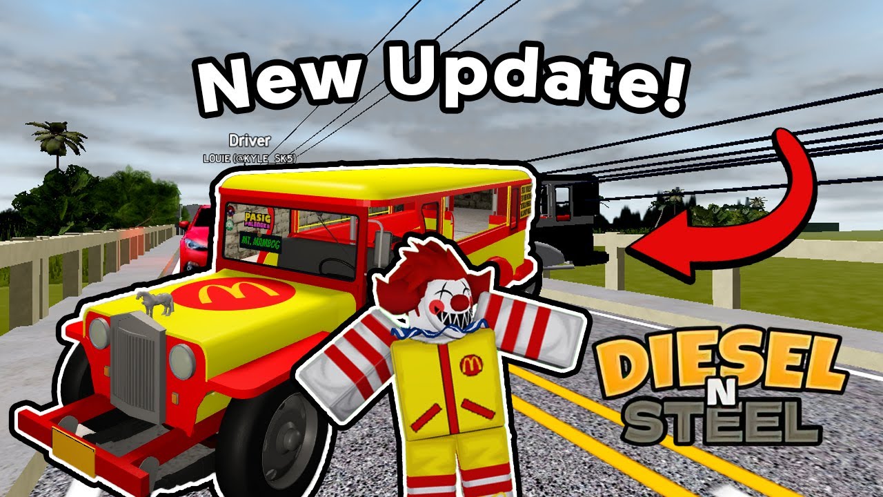 NEW UPDATE! - (MALOLOS-BULAKAN) Route - Diesel N' Steel - ROBLOX