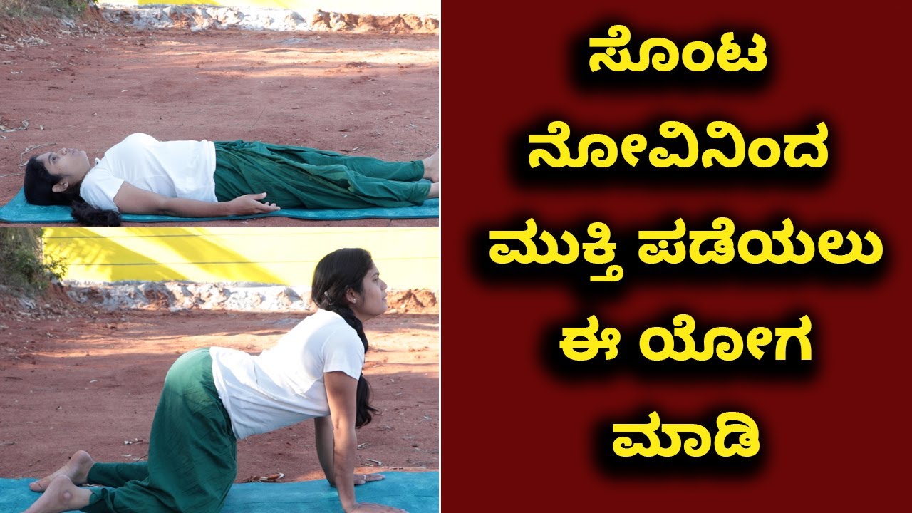 Yoga Asanas To Relieve Lower Back Pain | Vijay Karnataka
