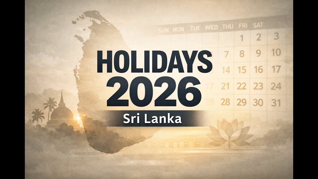 Sri Lanka Public & Mercantile Holidays 2026  Full Calendar Explained