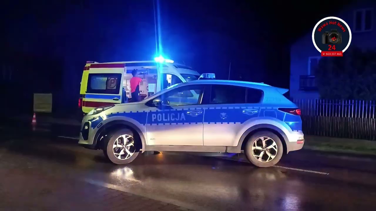 ⚫ Potrącenie ze skutkiem śmiertelnym pieszego sprawca uciekł z miejsca zdarzenia
