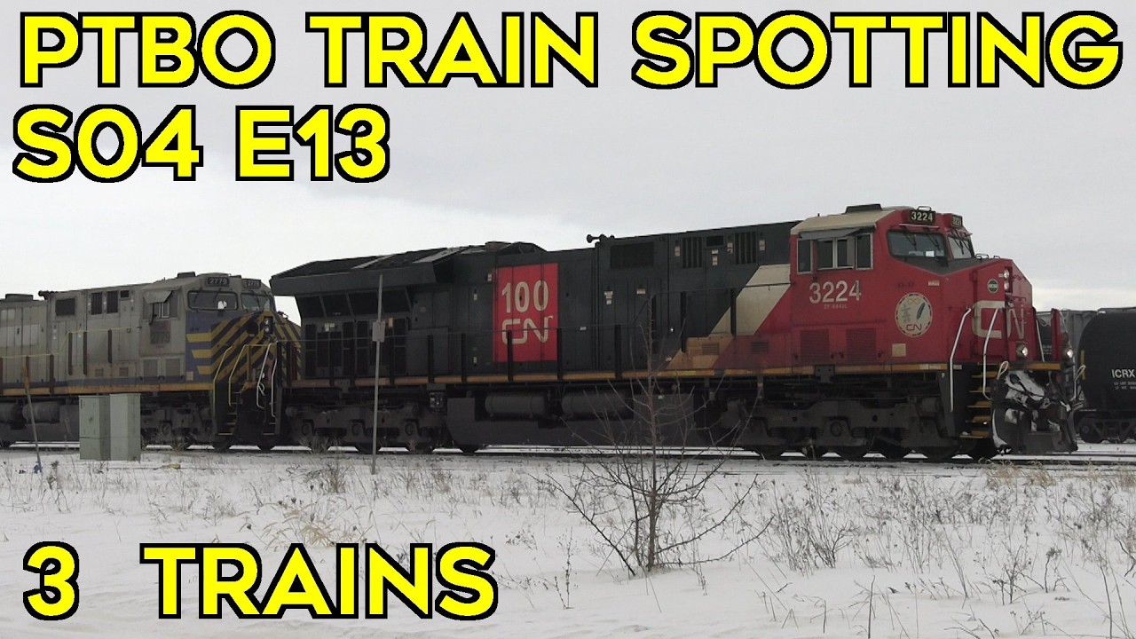 PTBO Railfanning S04E13 - 3 Trains In Sarnia Ontario